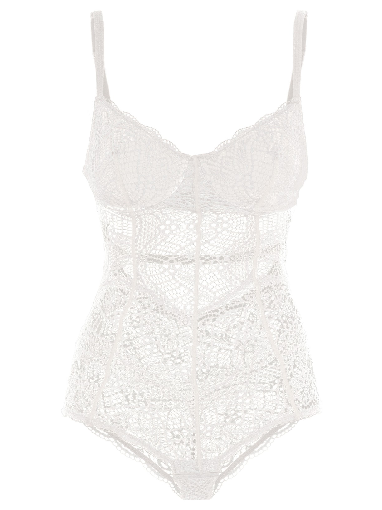 Body De Renda - Bege