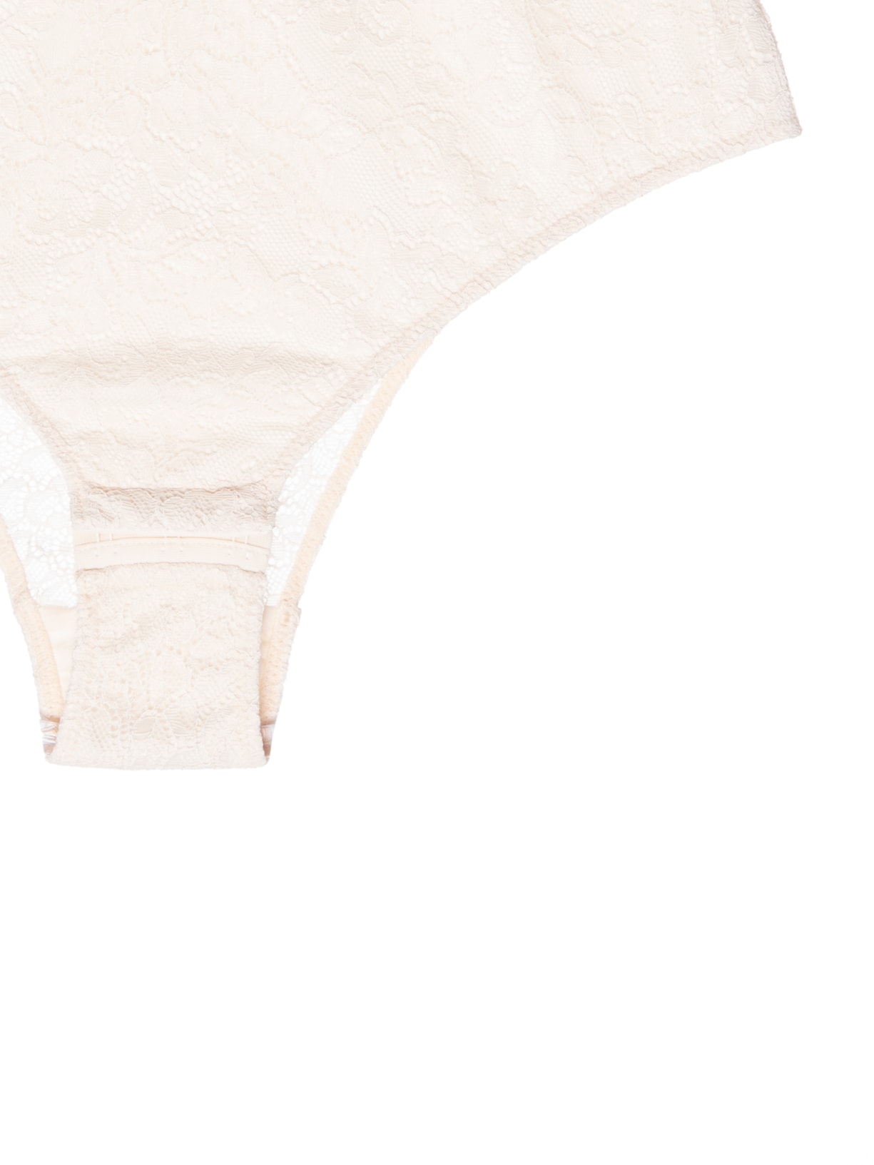 Body De Renda Bege Valisere