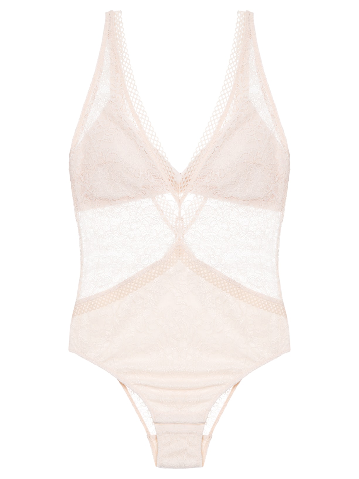 Body De Renda - Bege