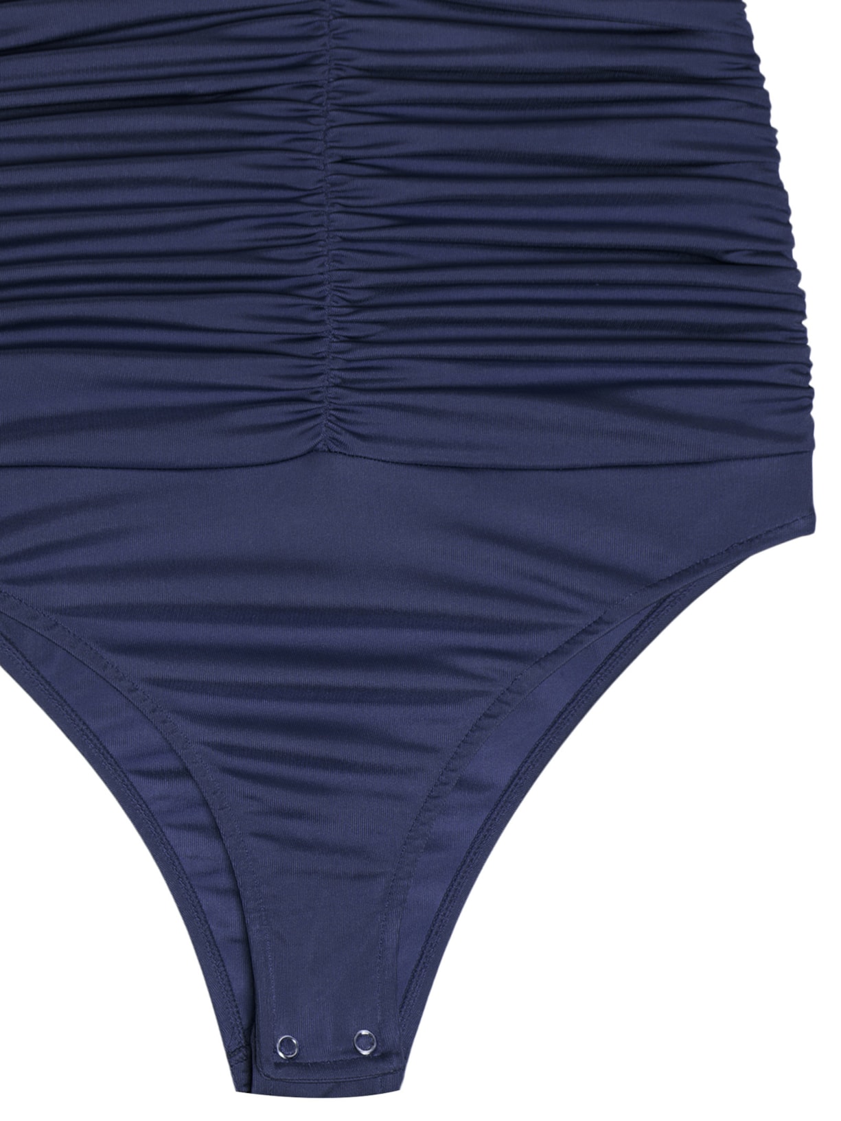 Body Decote Com Franzidos Azul '2Essential