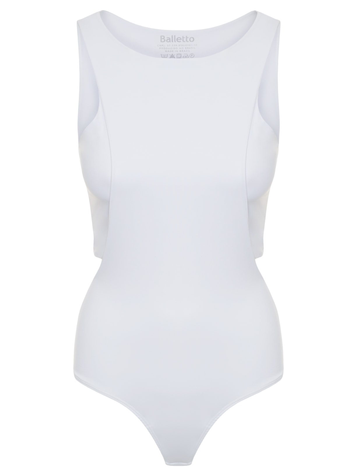 Body Due Bio Attivo Recortes Branco Balletto