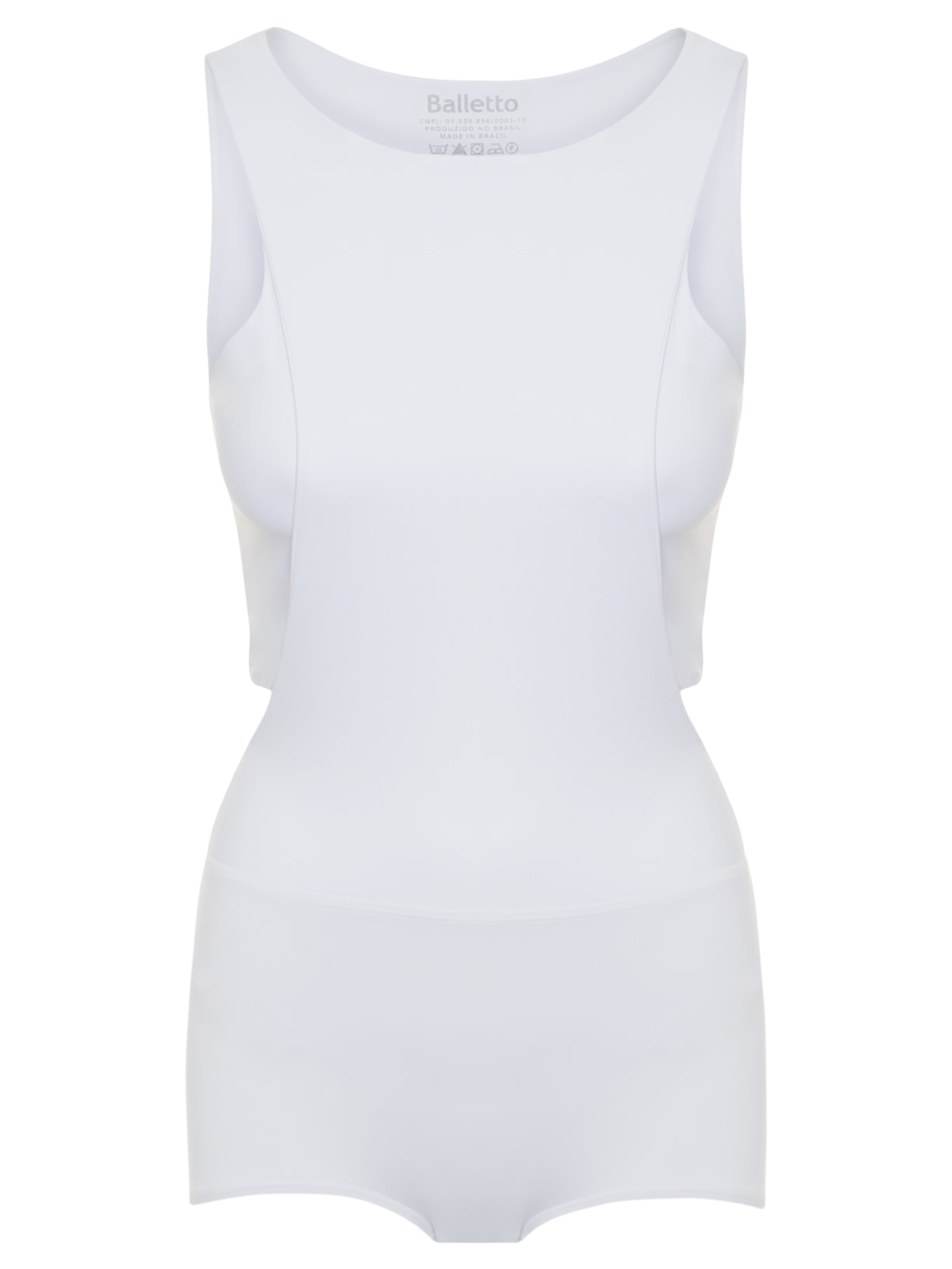 Body Due Bio Attivo Recortes Branco Balletto