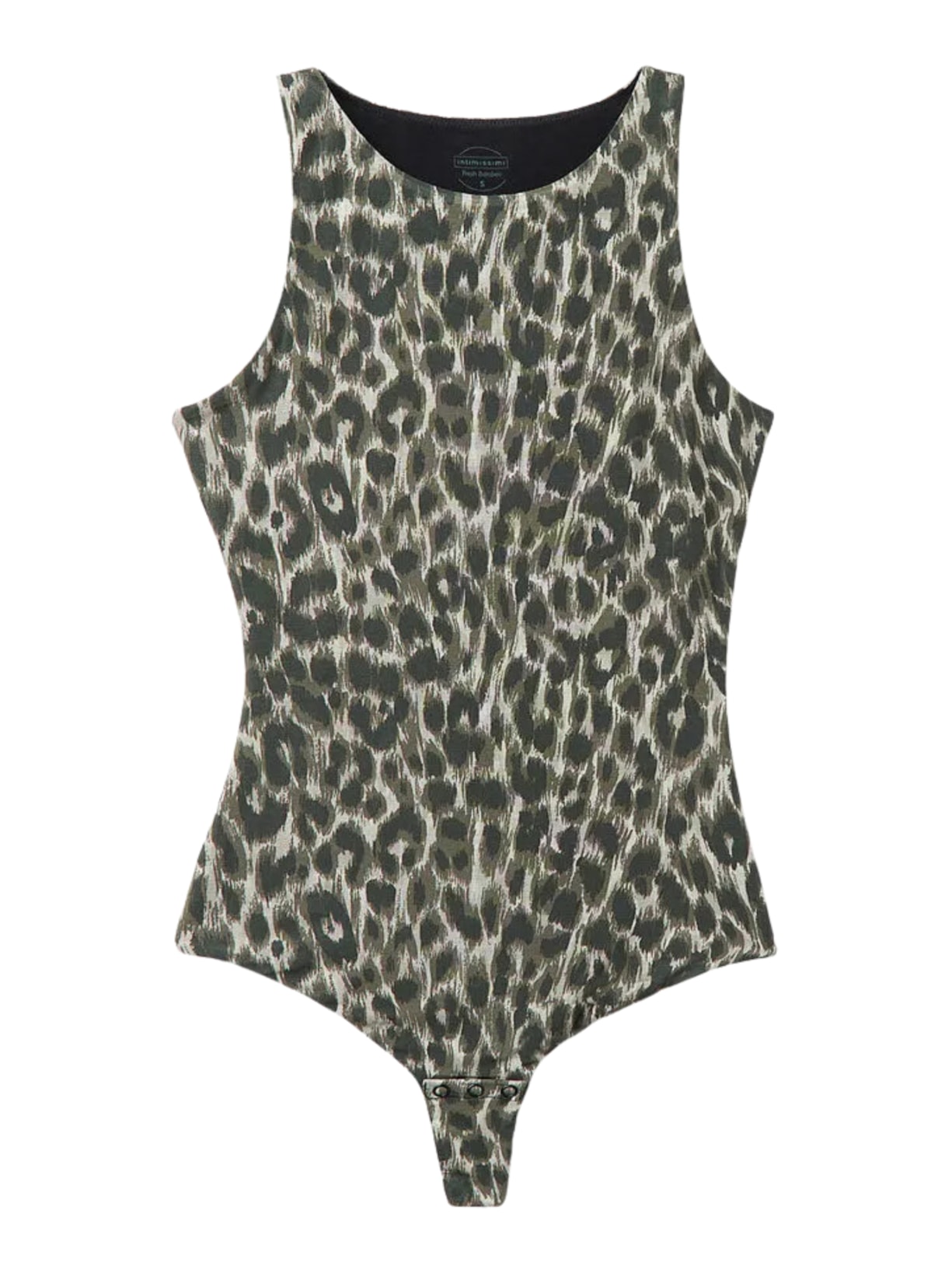Body Em Fresh Bamboo Animal Print - Verde