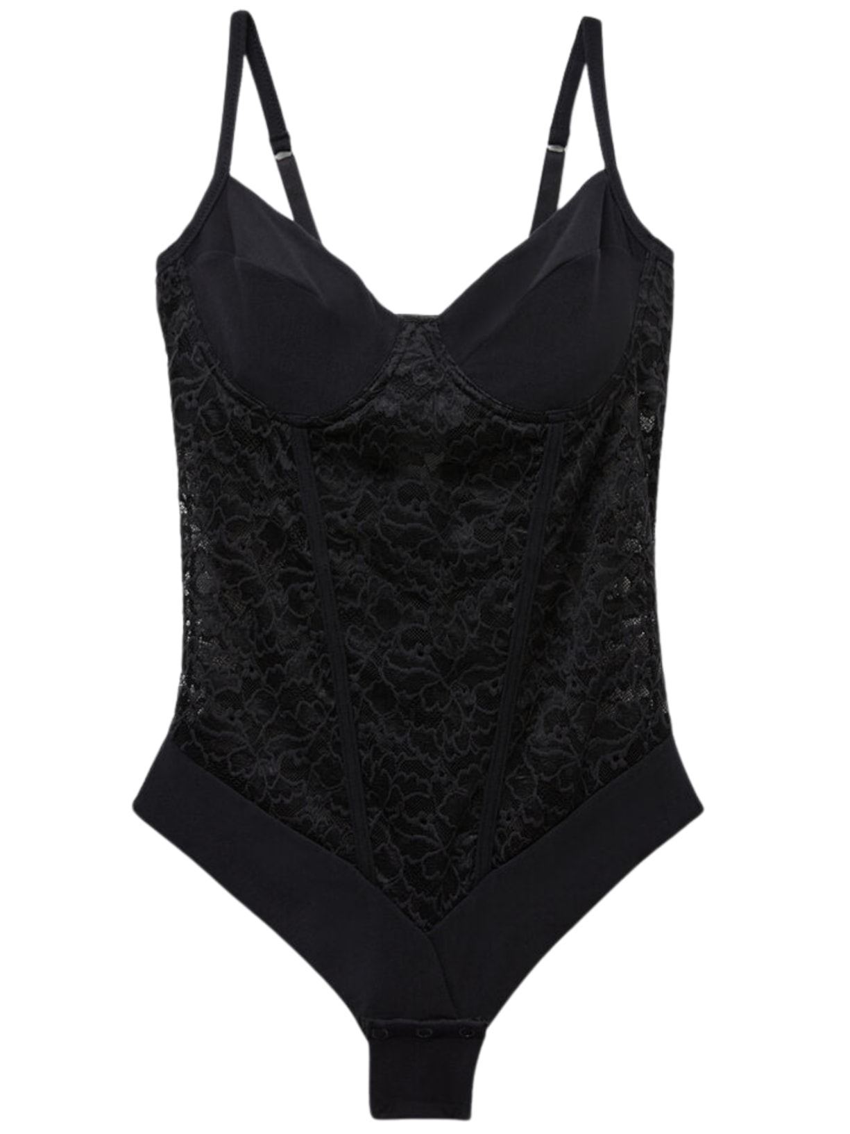 Body Em Renda Delicate Pieces - Preto