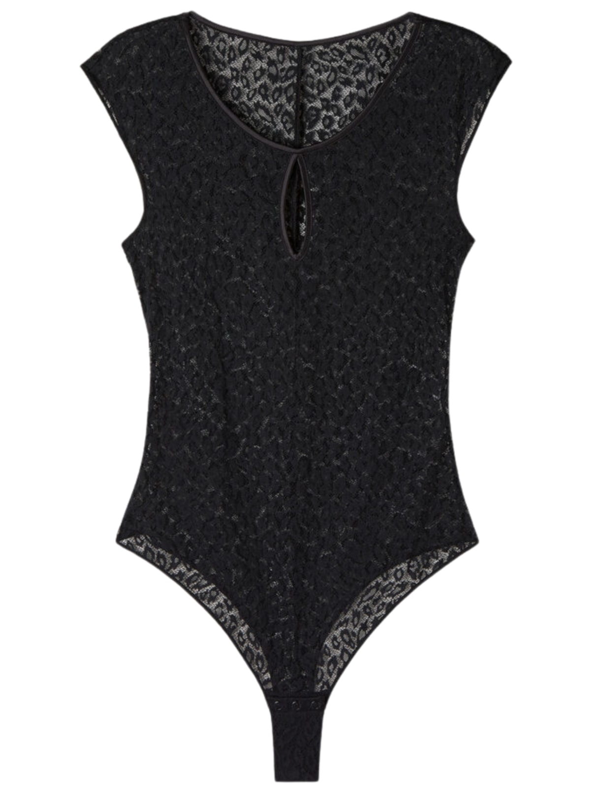 Body Em Renda Your Wild Side - Preto