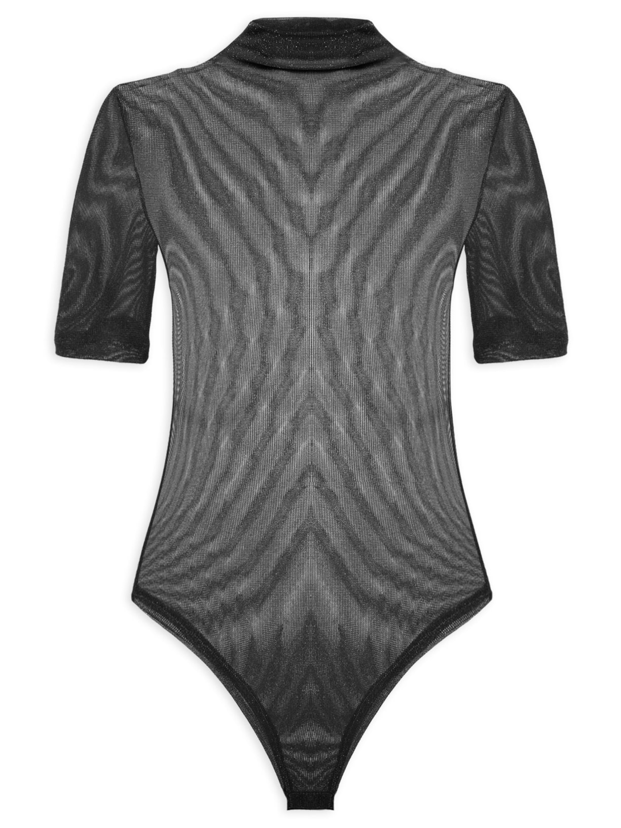 Body Em Tule - Preto