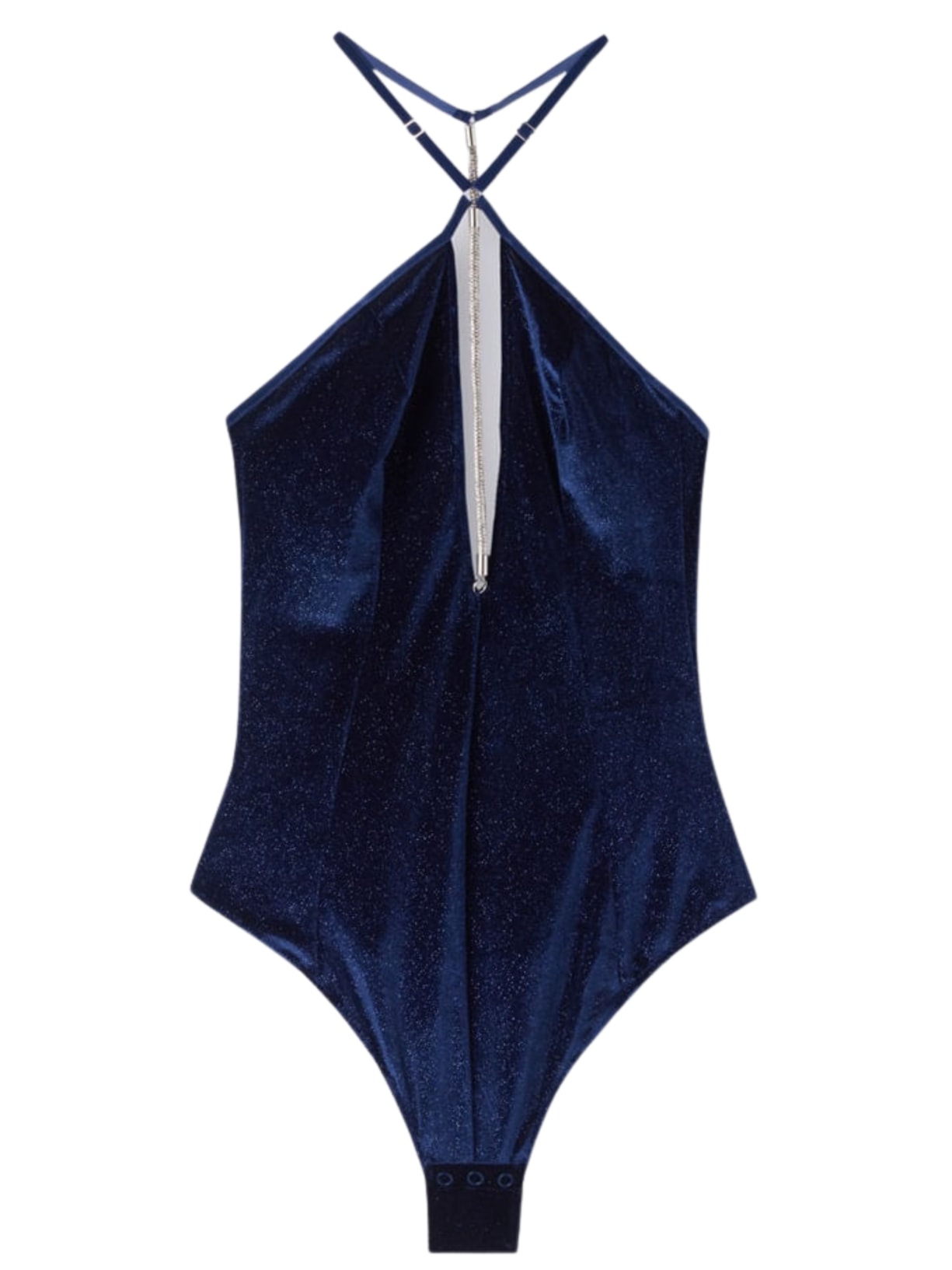 Body Em Veludo Shooting For The Star - Azul