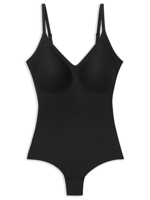 Body Eri Em Microfibra - Preto
