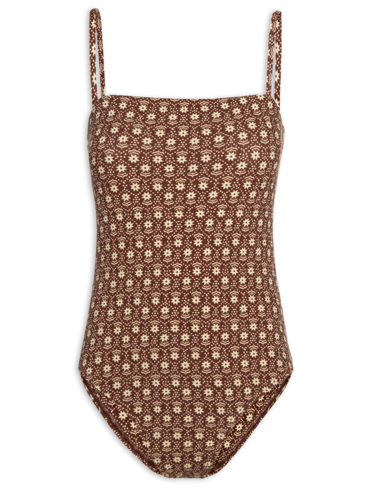 Body Estampa Essência - Marrom