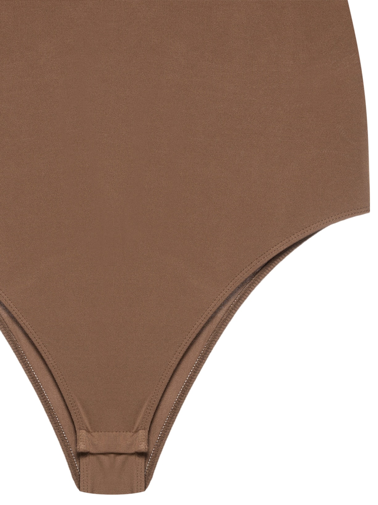 Body Feminino Alças Finas Reguláveis Marrom Basiq