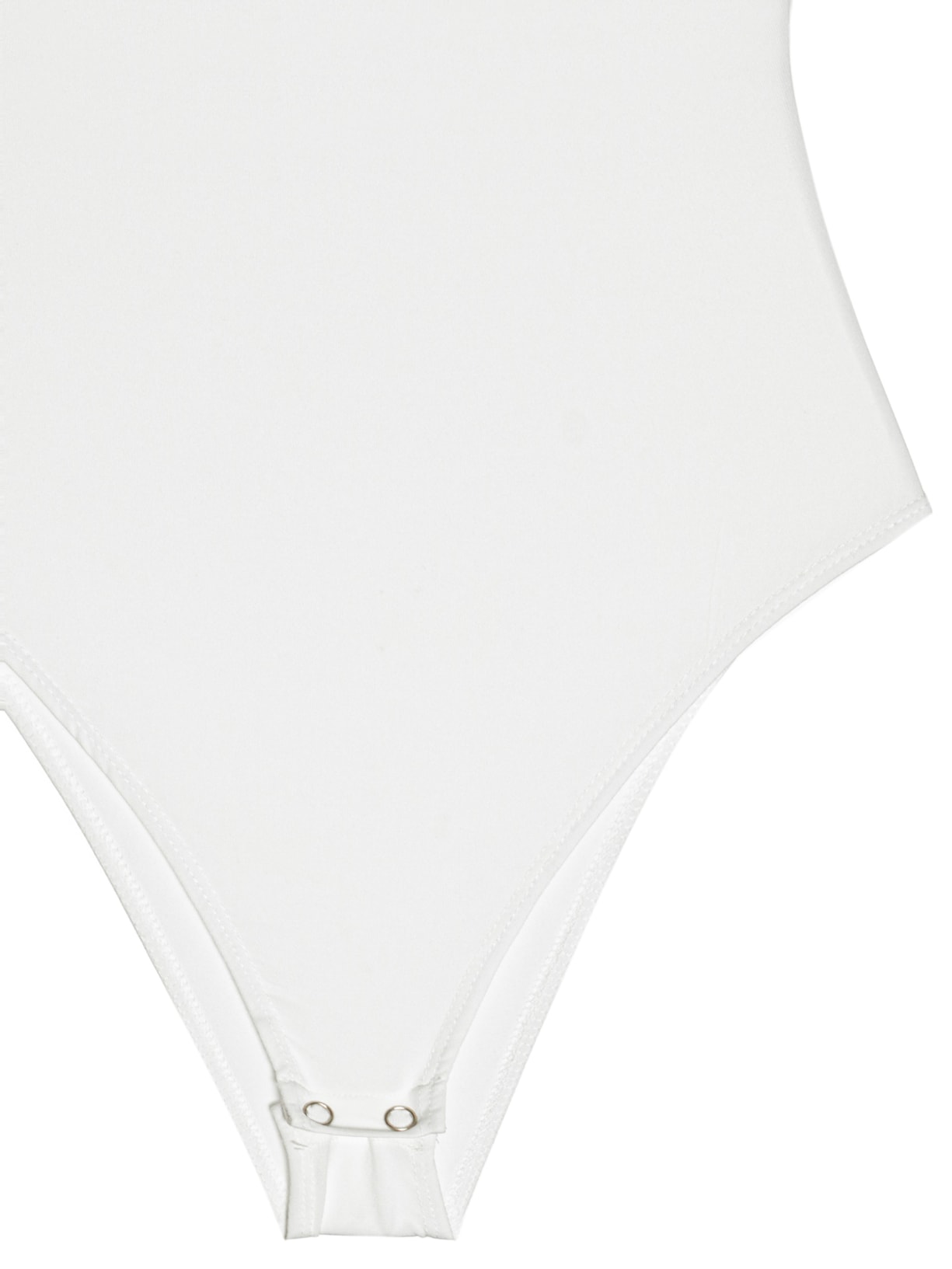 Body Feminino Alças Finas Reguláveis Off White Basiq