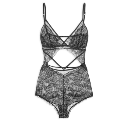 Body Feminino Alcinha - Preto