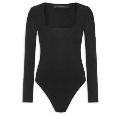 Body Feminino Bailarina - Preto