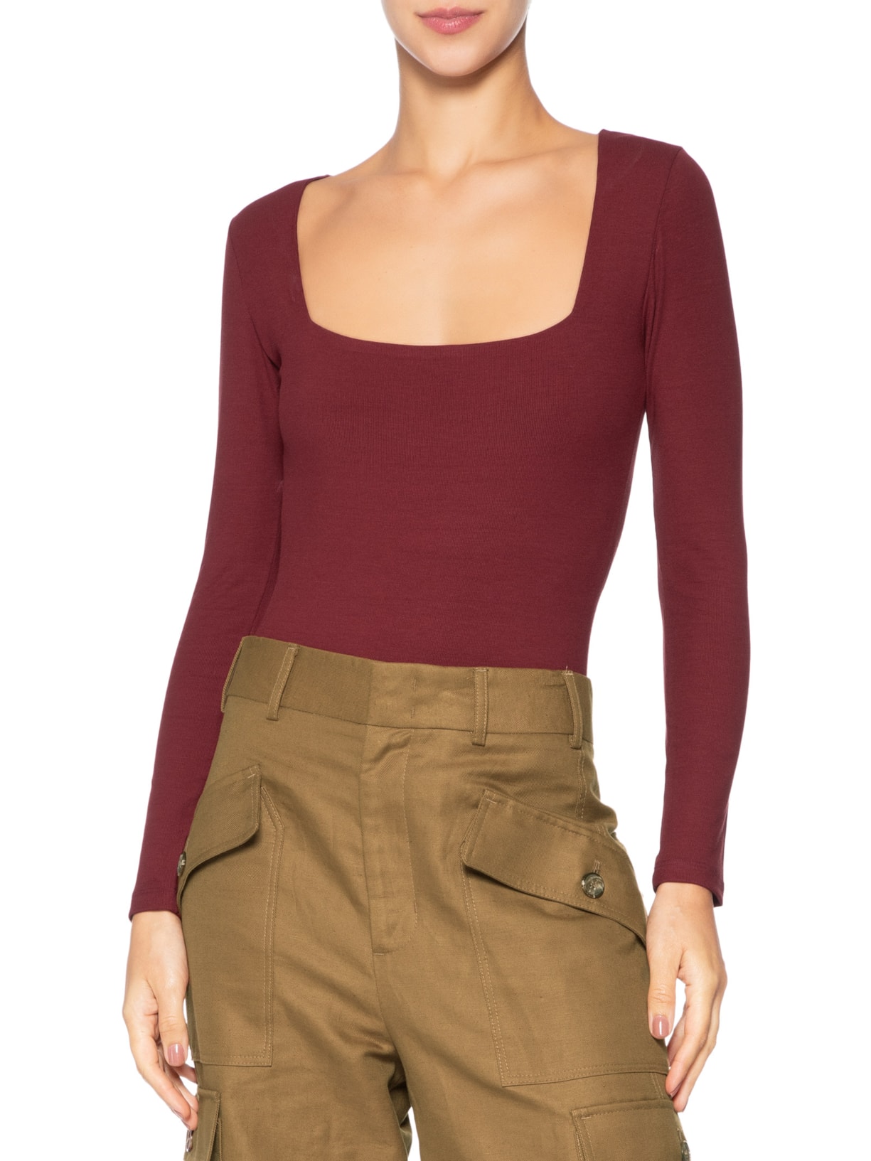 Body Feminino Bailarina Vermelho Animale