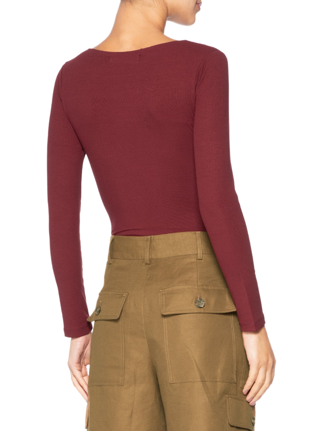 Body Feminino Bailarina Vermelho Animale