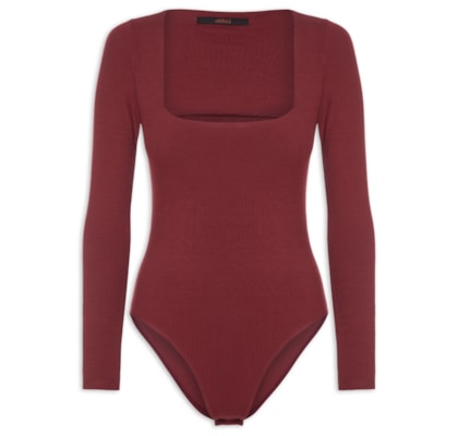 Body Feminino Bailarina Wing - Vermelho