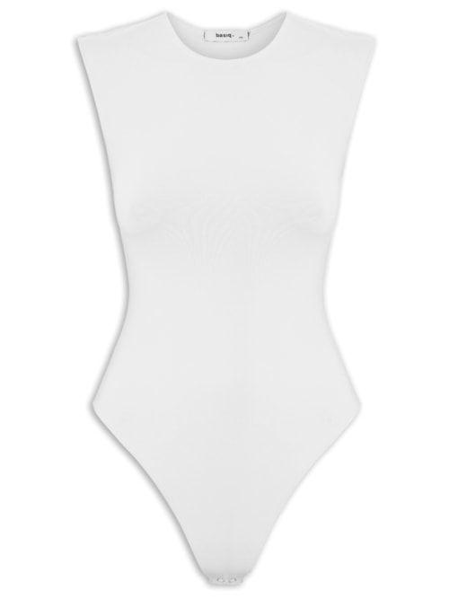 Body Feminino Básico Alça Larga – Off White