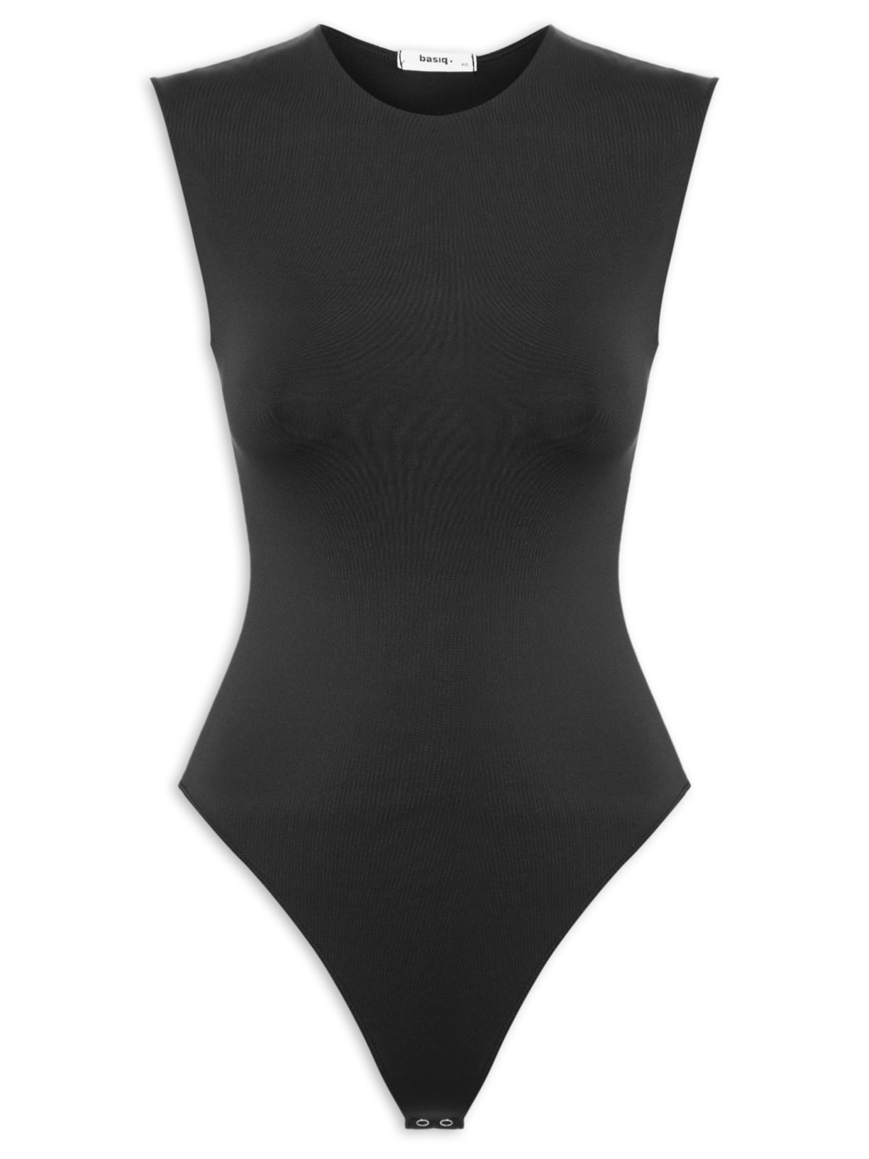 Body Feminino Básico Alça Larga Preto Basiq