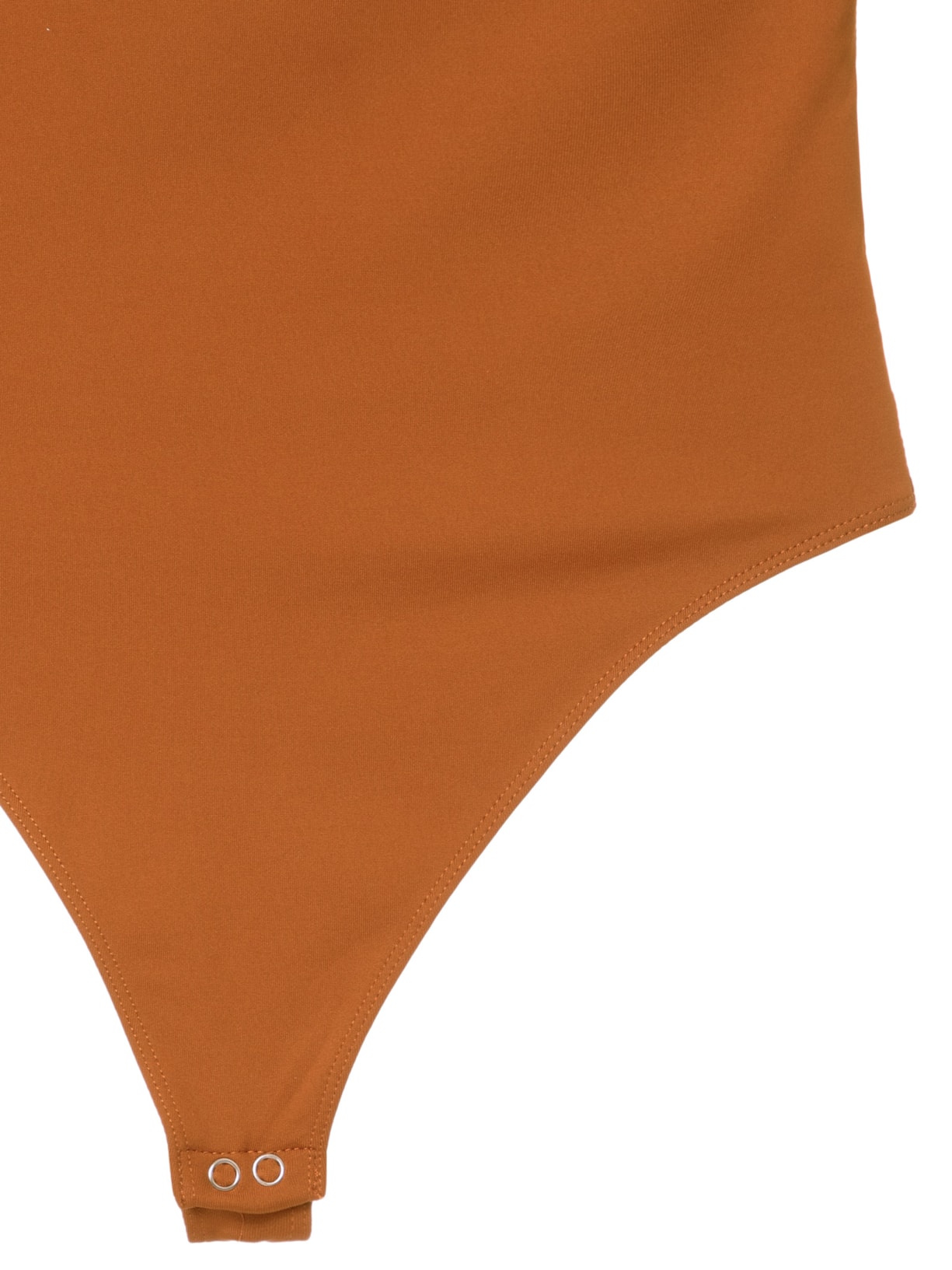 Body Feminino Básico Alça Larga – Marrom Basiq