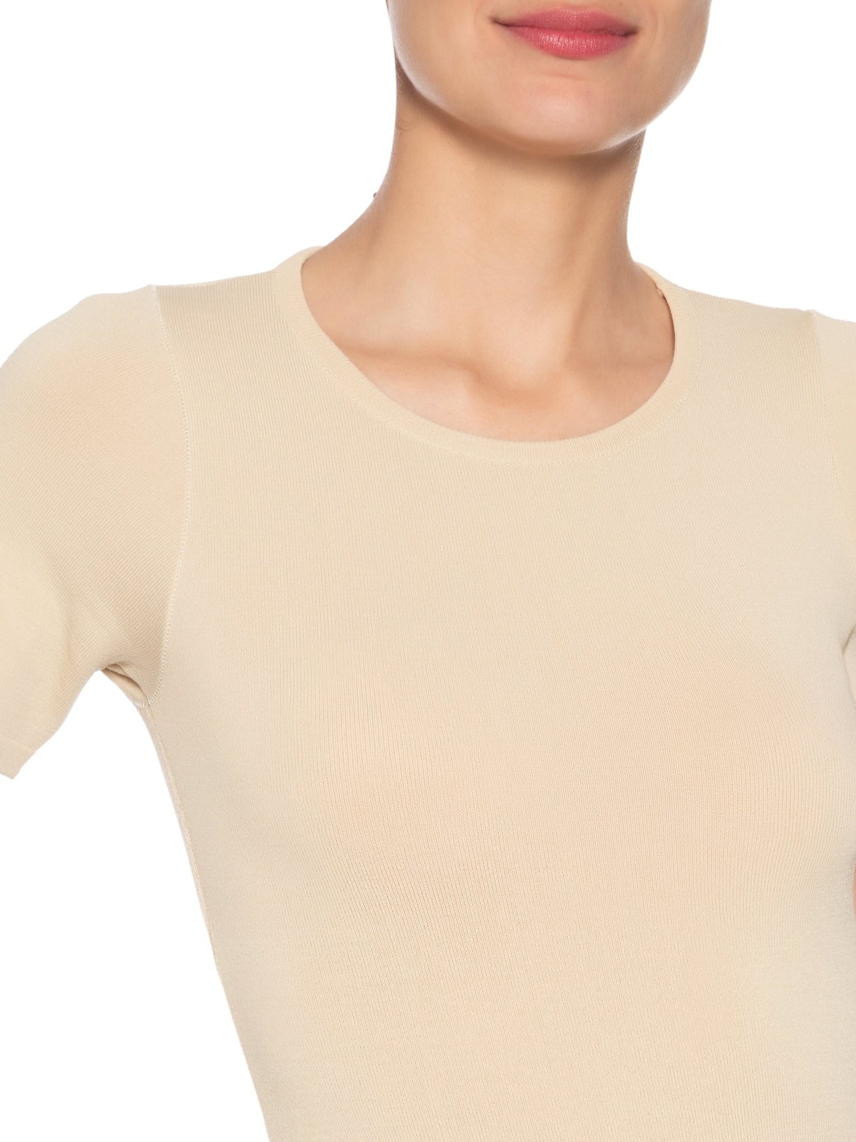 Body Feminino Bege Giomei