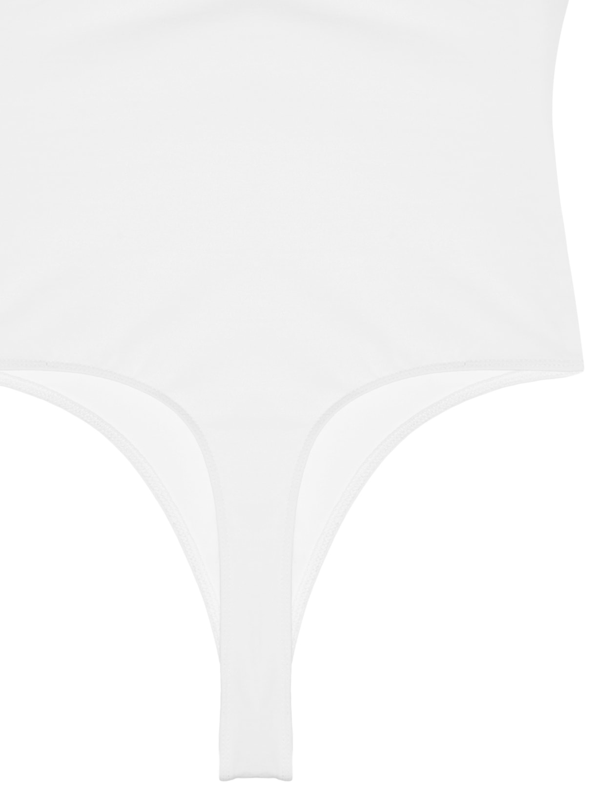 Body Feminino com Aplicação de Renda Branco Market 33