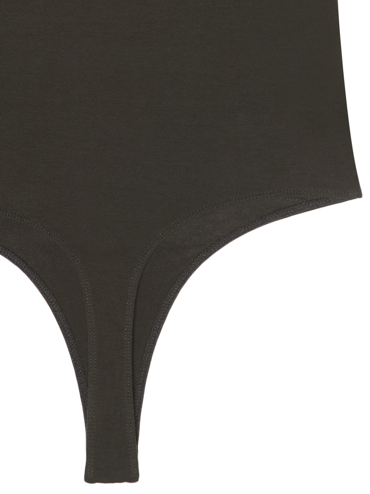 Body Feminino com Aplicação de Renda Verde Market 33