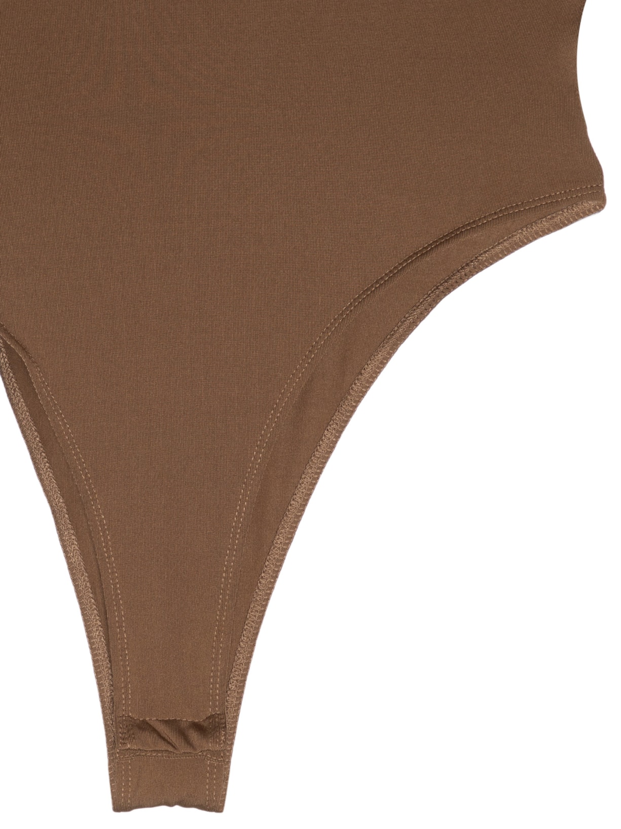 Body Feminino Com Aplicação Em Renda Marrom '2Essential