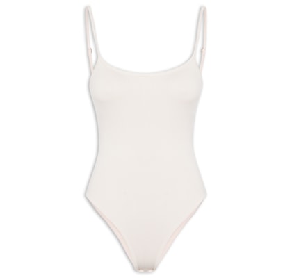 Body Feminino Comfy Alcinha - Bege