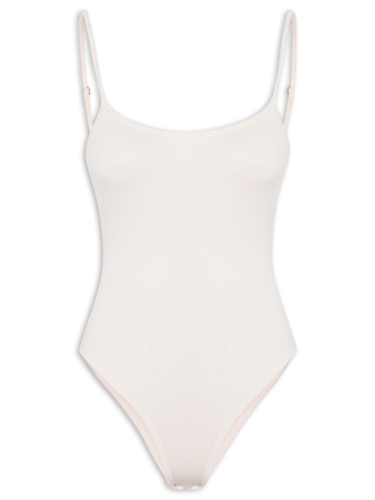 Body Feminino Comfy Alcinha - Bege