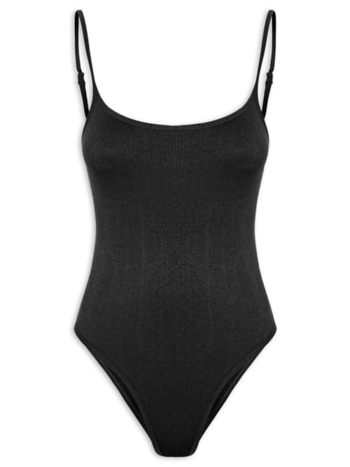 Body Feminino Comfy Alcinha - Preto
