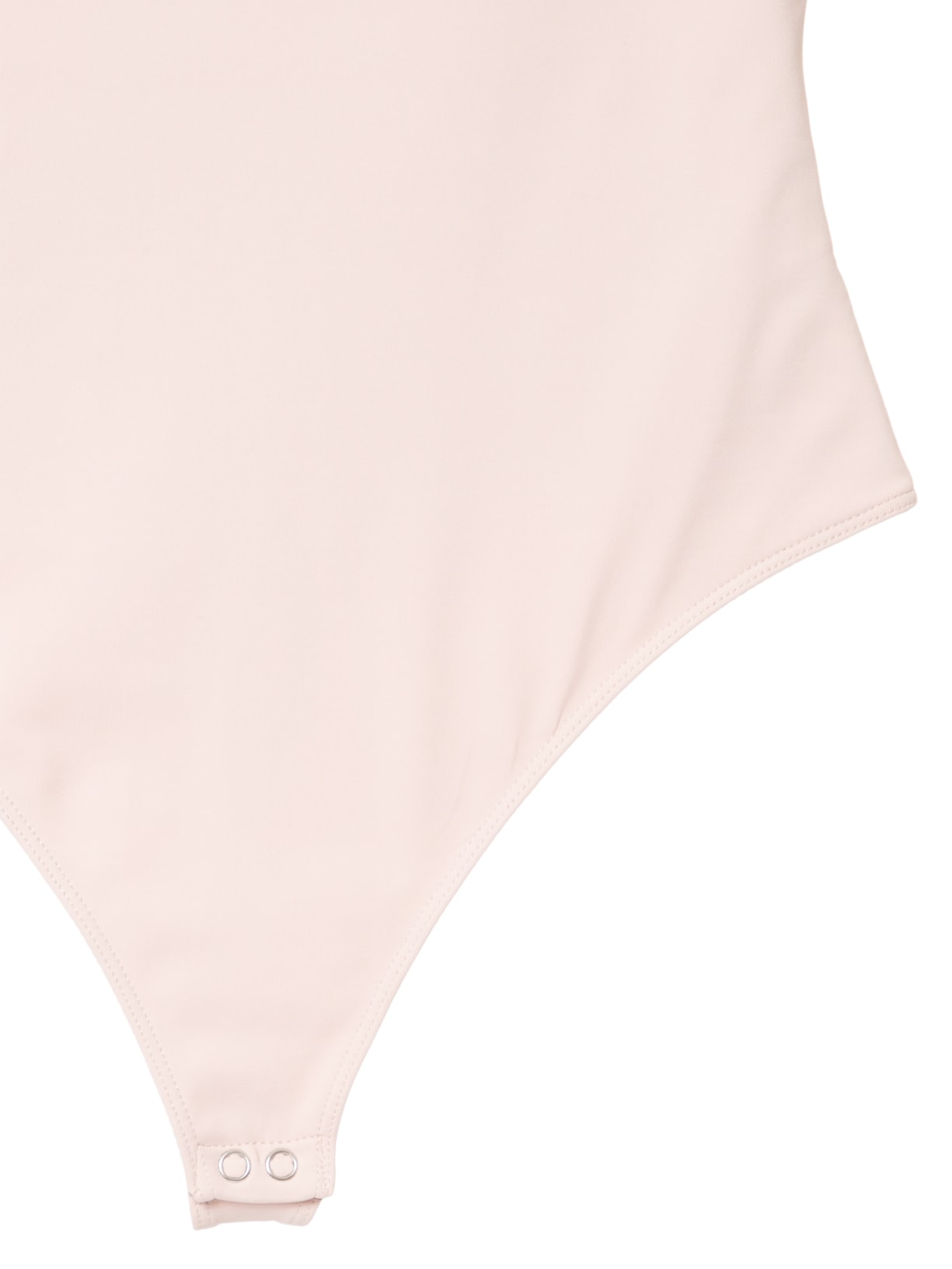 Body Feminino Decote em U Bege Basiq
