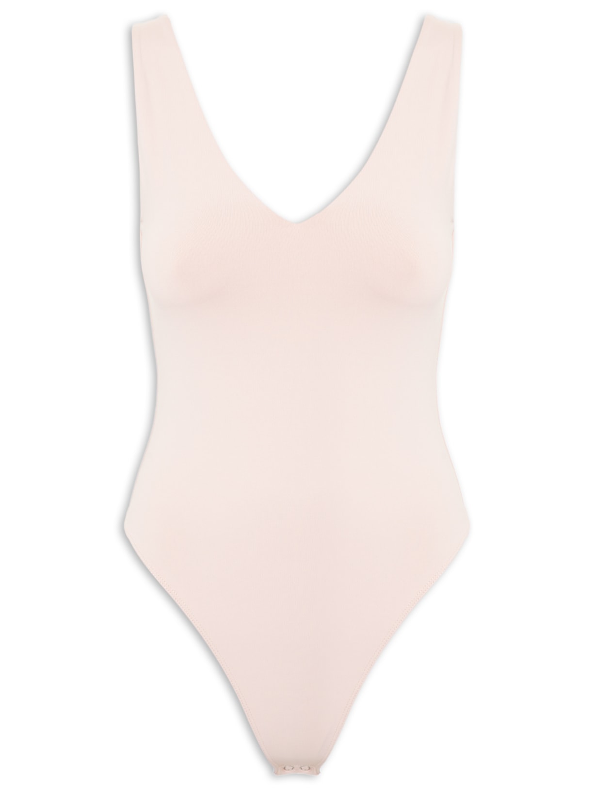 Body Feminino Decote em U – Bege