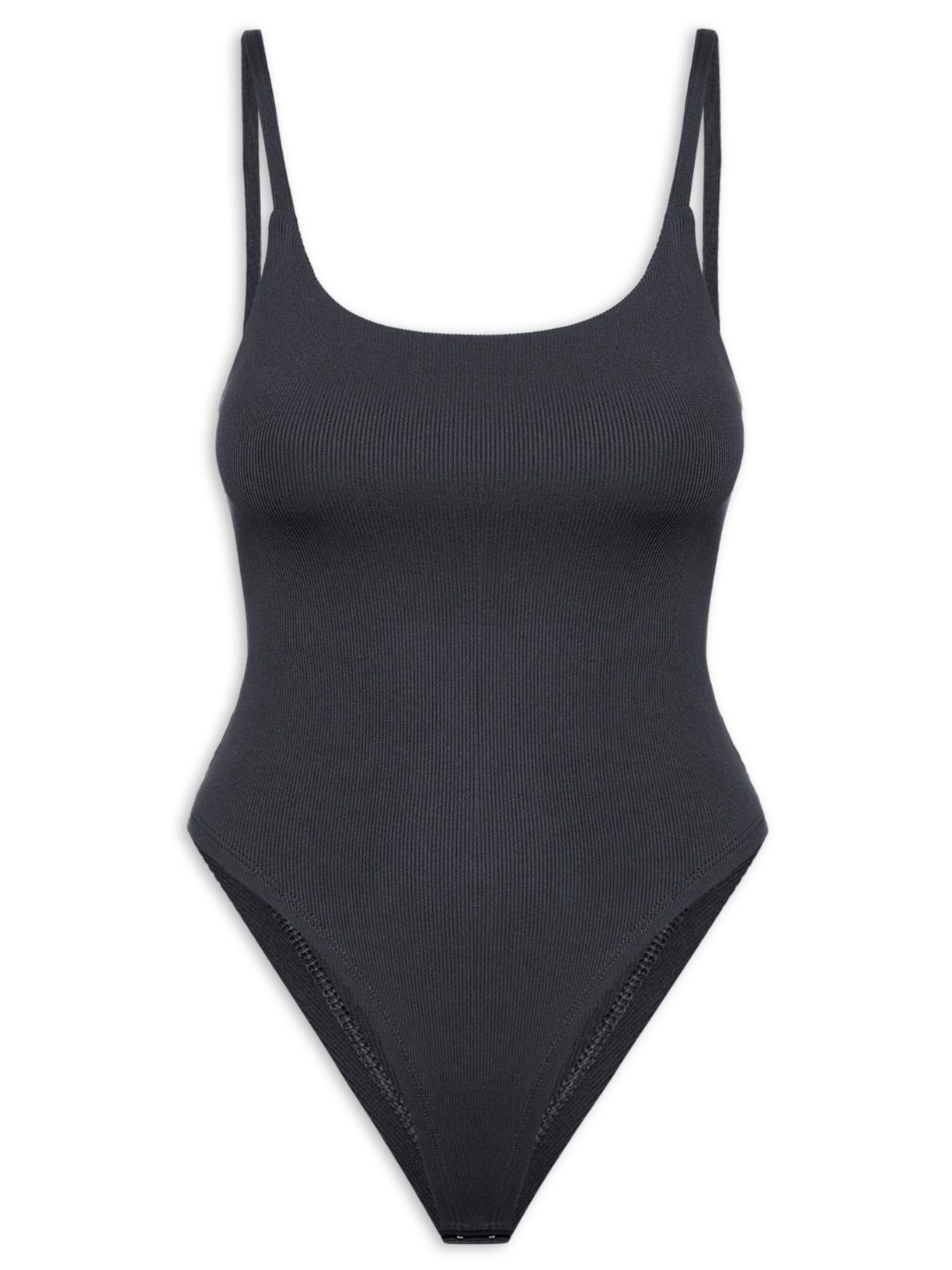 Body Feminino Decote Redondo - Preto