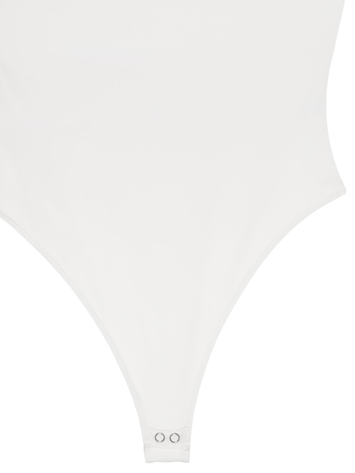 Body Feminino Decote Reto Off White '2Essential