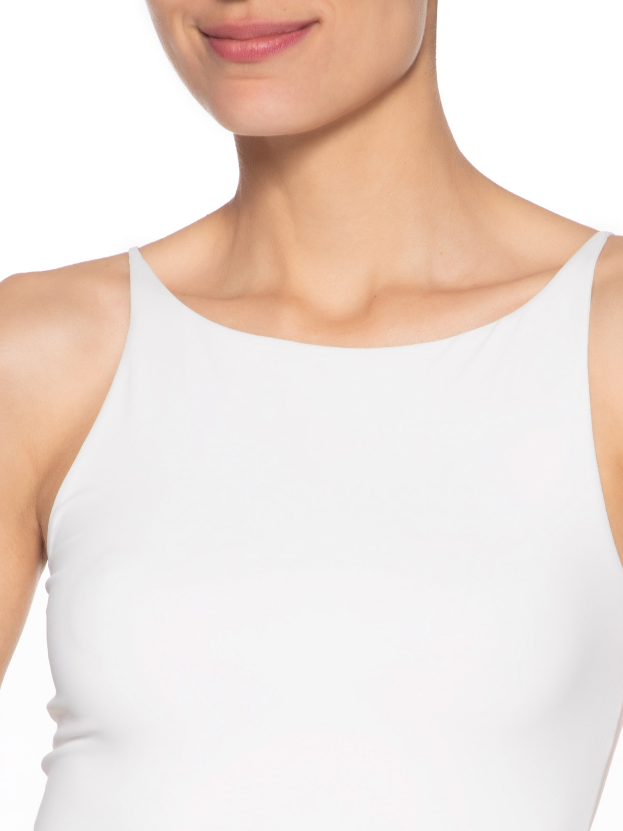 Body Feminino Em Malha Off White Market 33