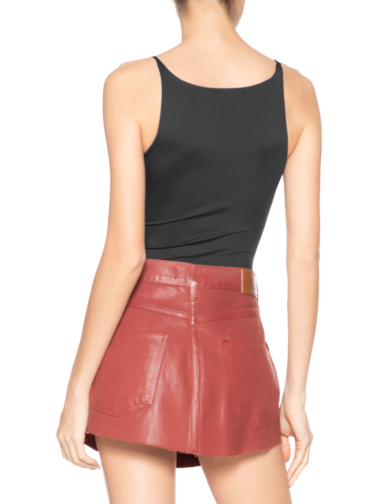 Body Feminino Em Malha Preto Market 33