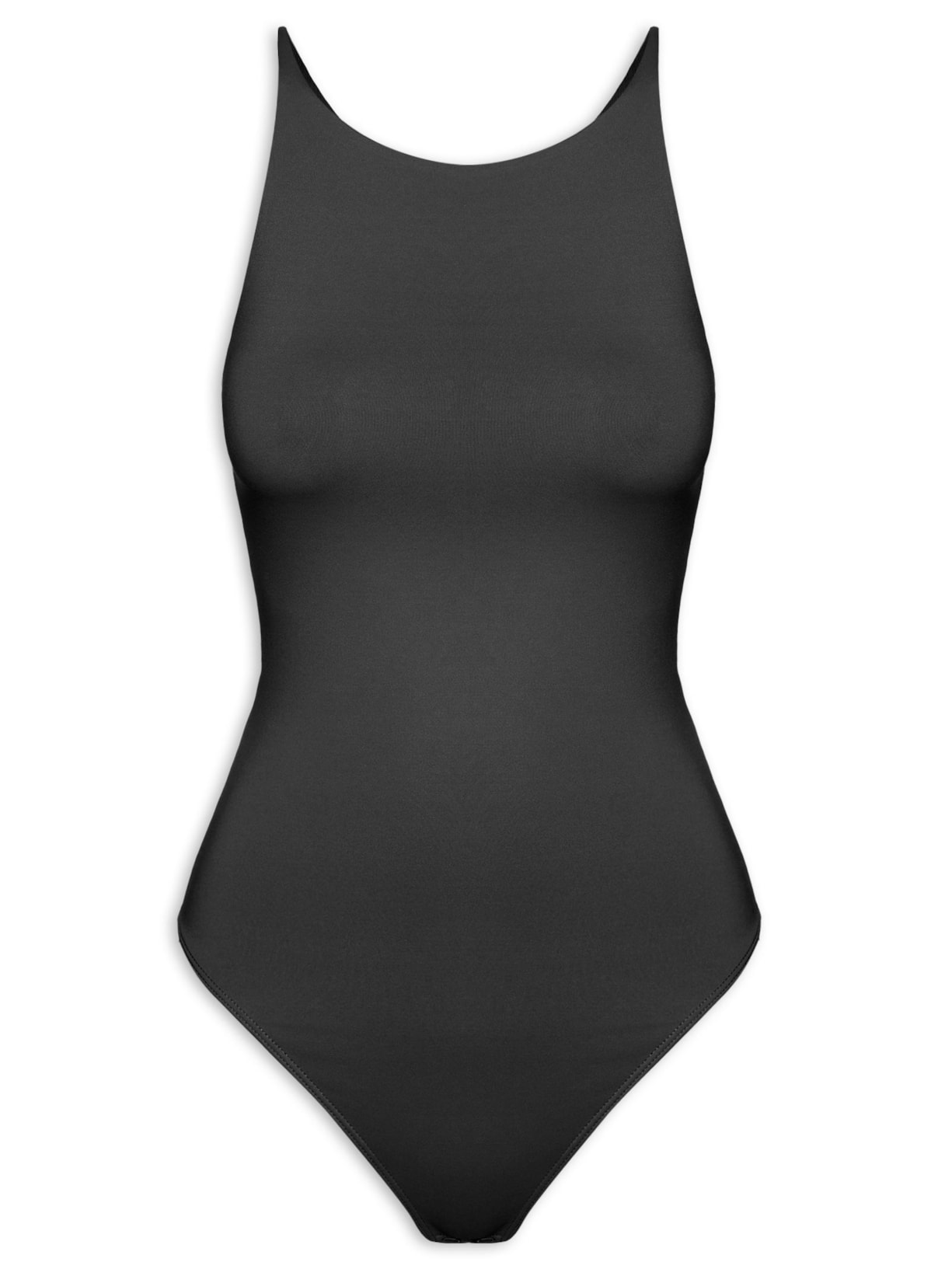 Body Feminino Em Malha - Preto