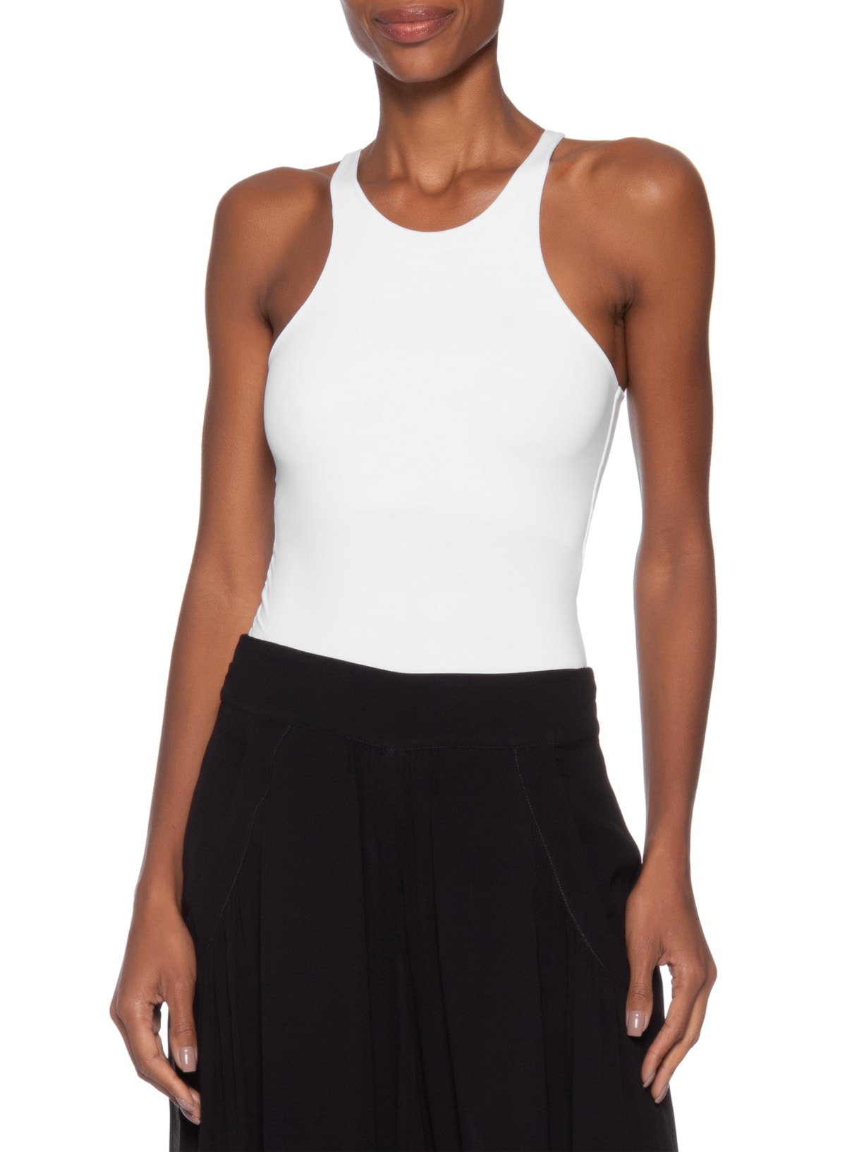 Body Feminino em Poliamida Nadador – Branco Market 33