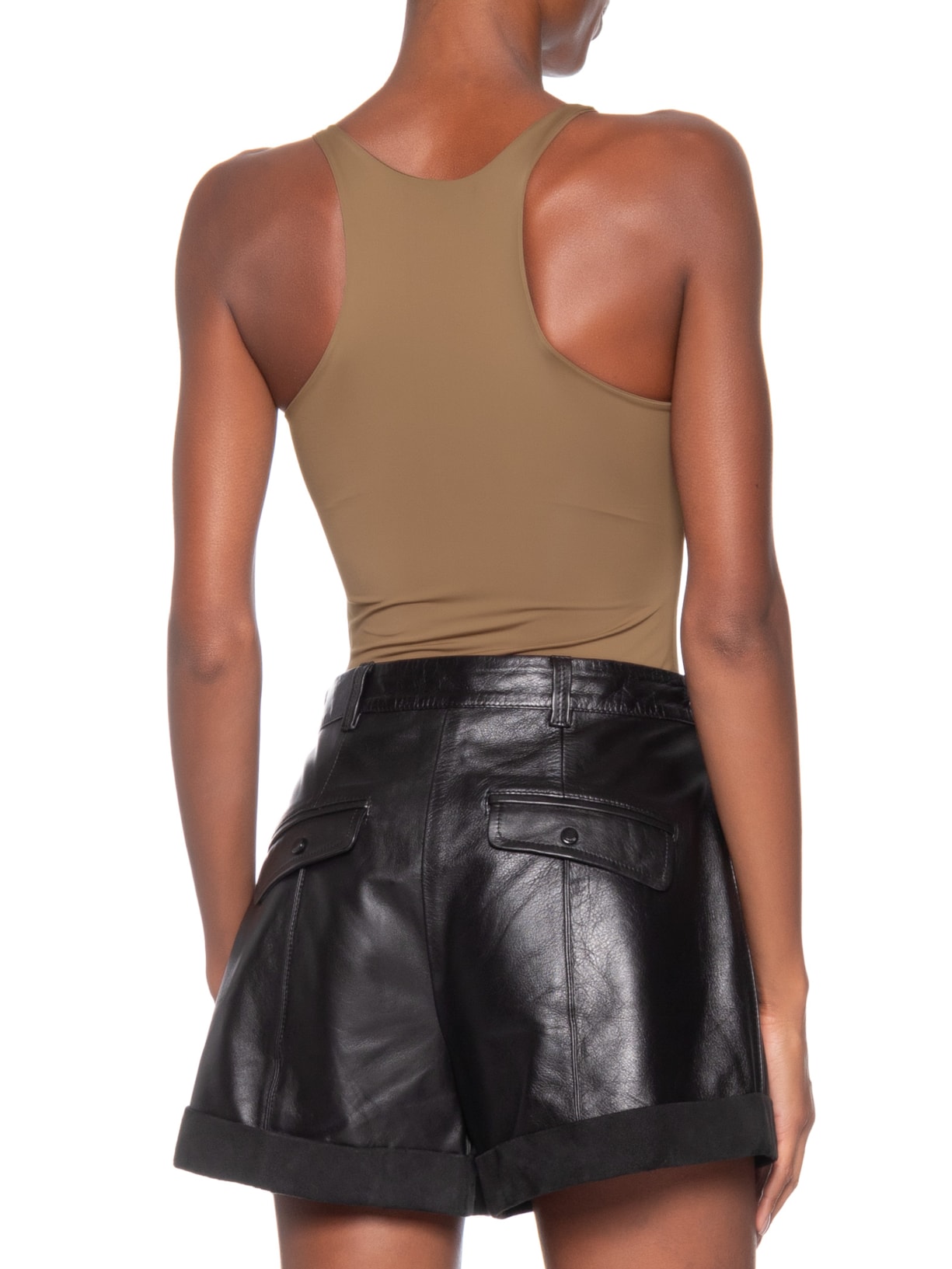 Body Feminino em Poliamida Nadador – Marrom Market 33