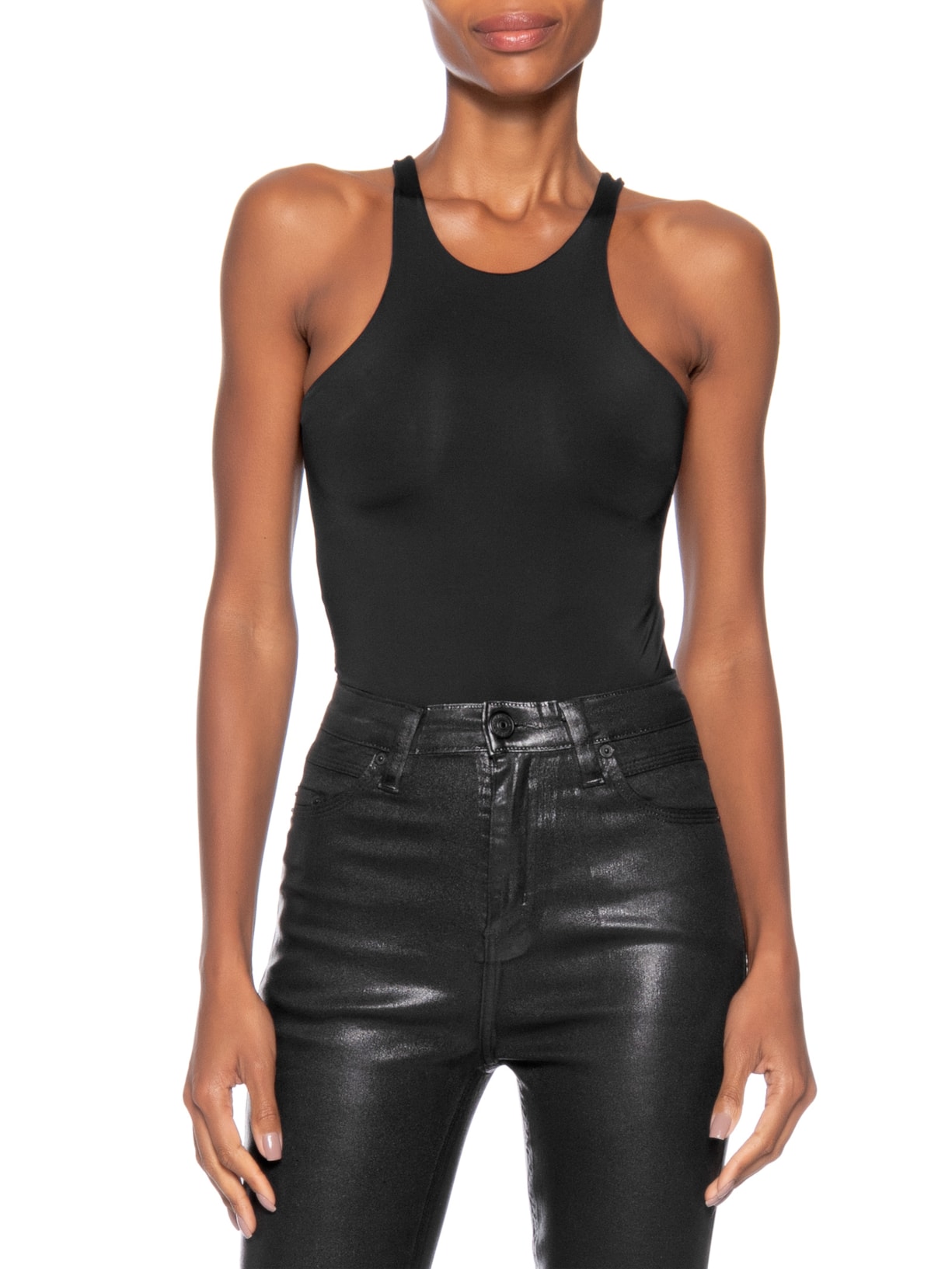 Body Feminino em Poliamida Nadador – Preto Market 33