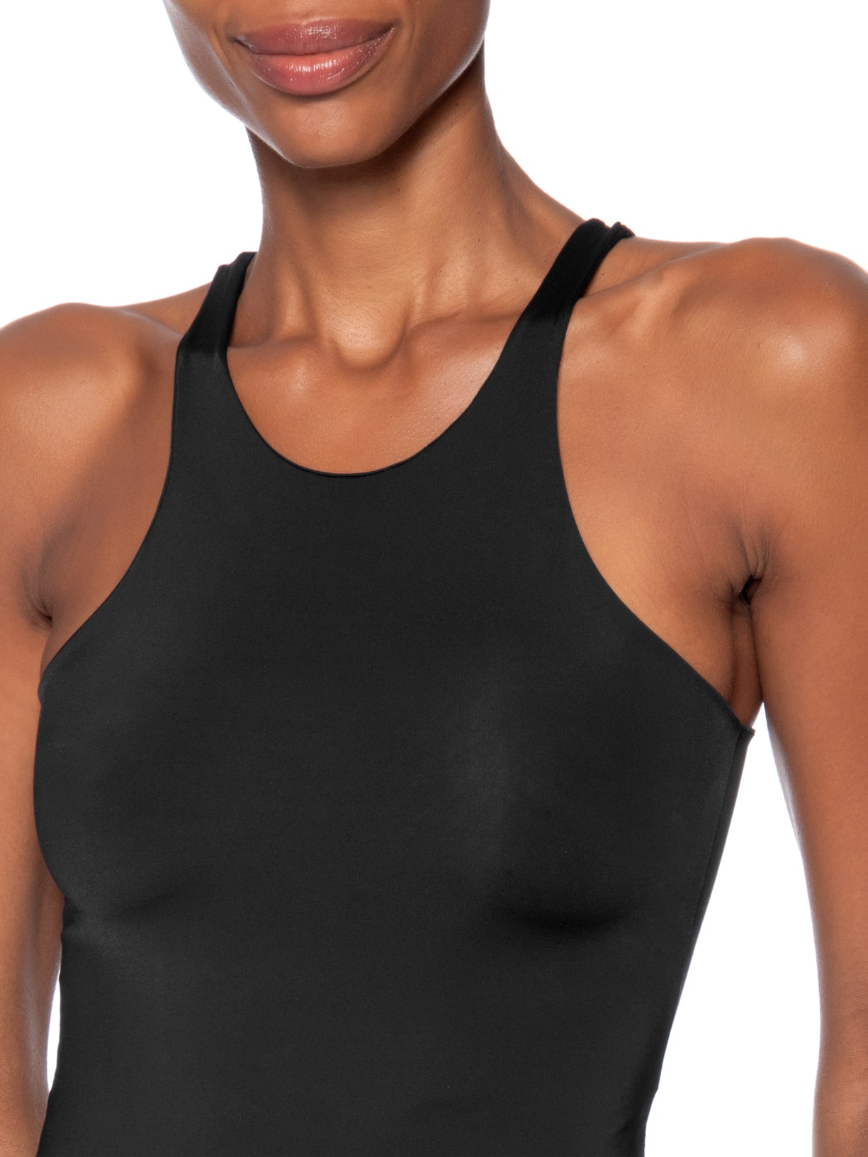 Body Feminino em Poliamida Nadador – Preto Market 33