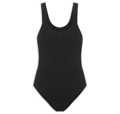Body Feminino Orfelia - Preto