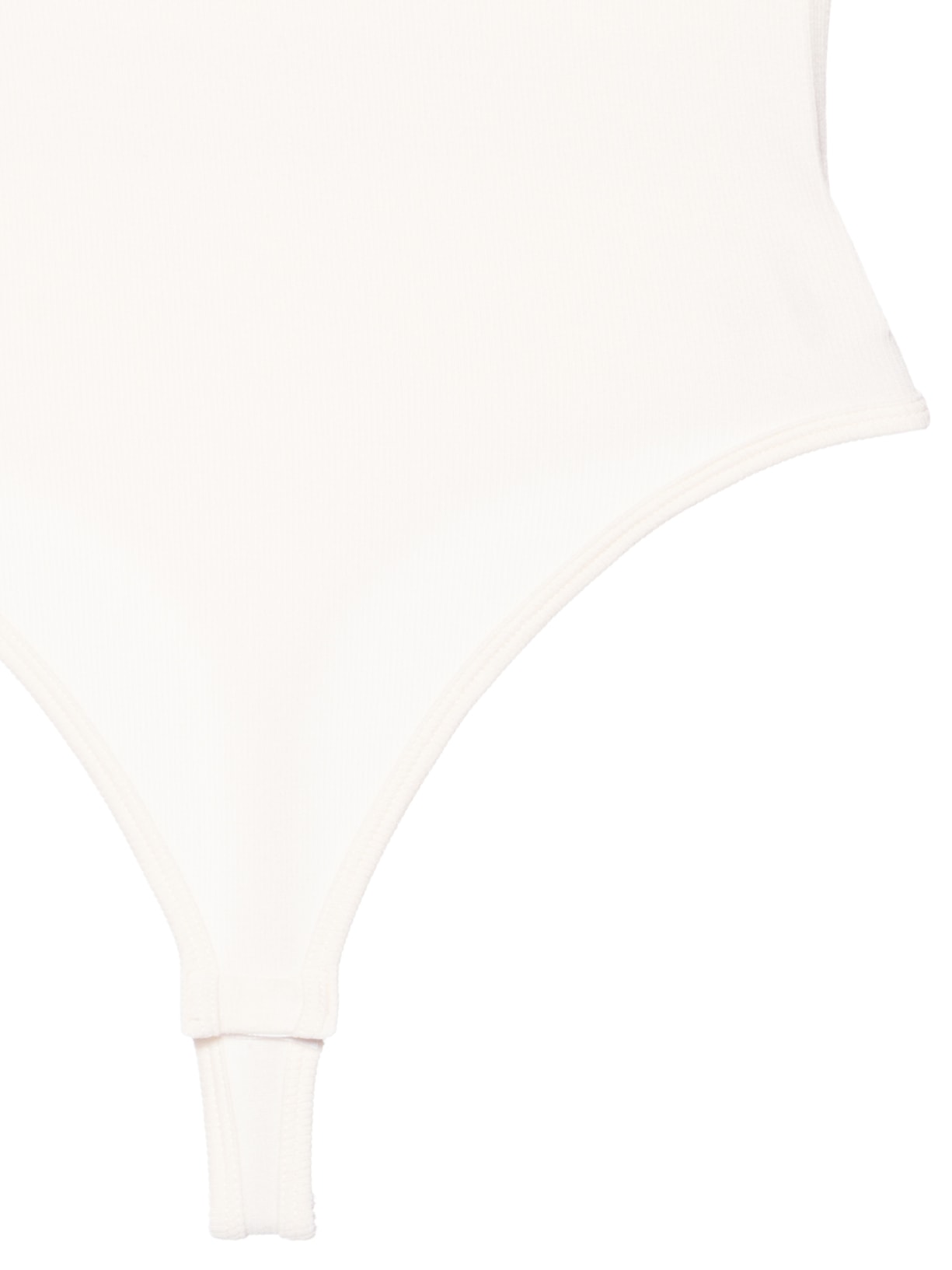 Body Feminino Poliamida Off White Basiq