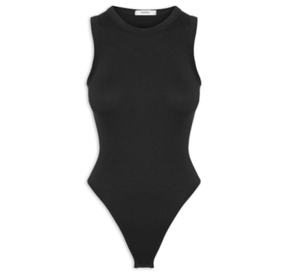 Body Feminino Poliamida - Preto
