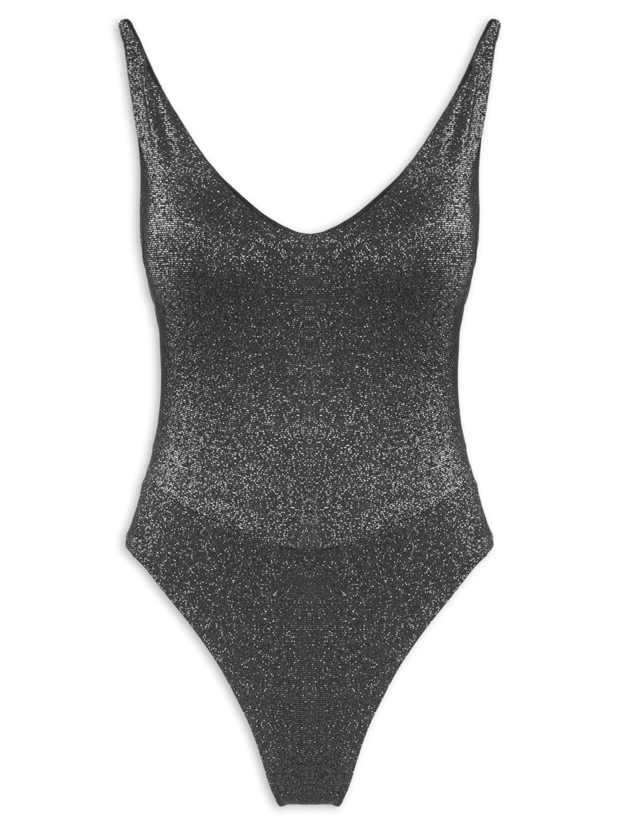 Body Feminino Pontas Preto Carnavália