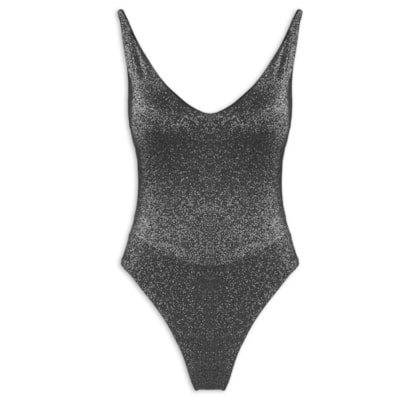 Body Feminino Pontas - Preto