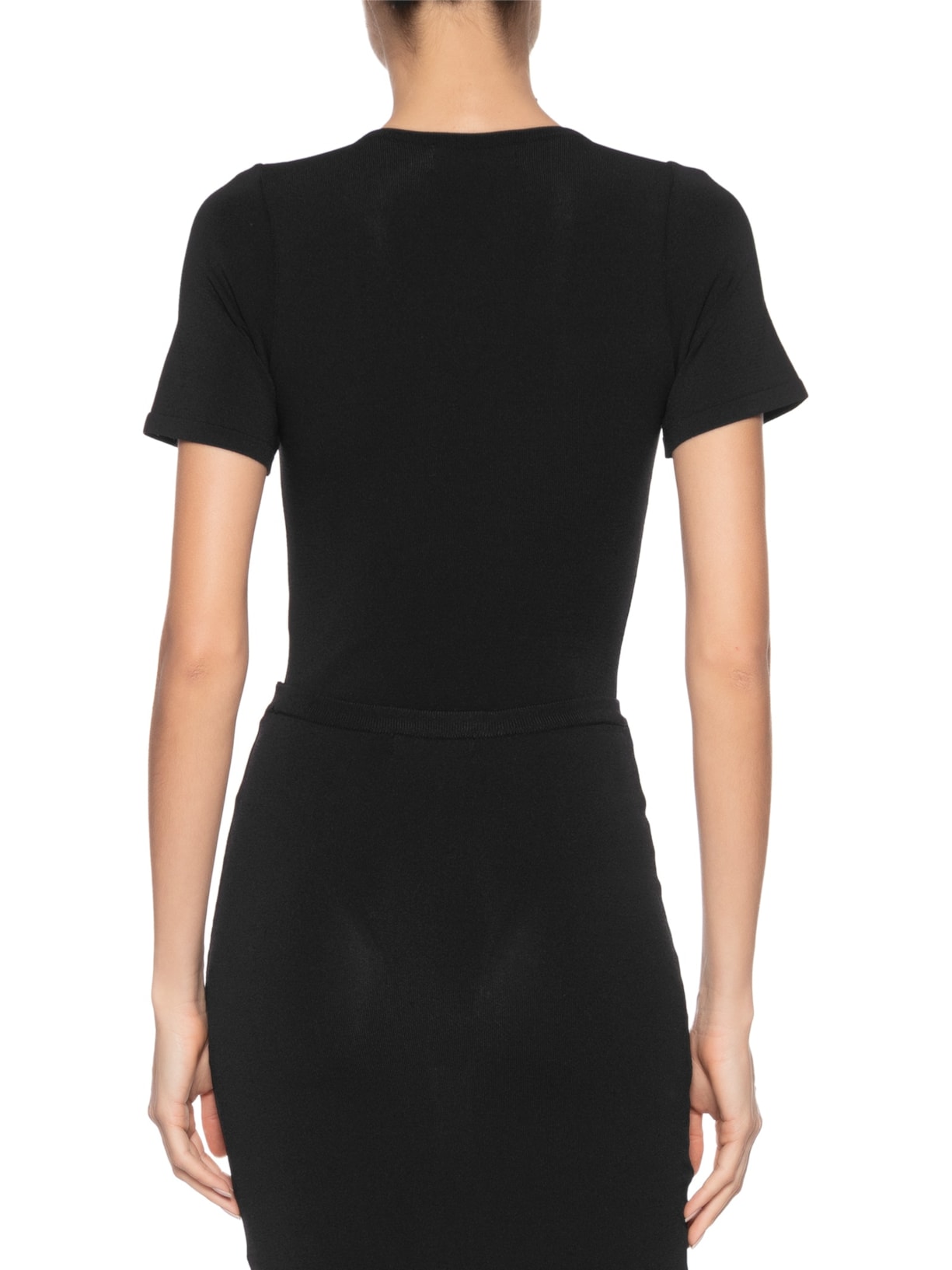 Body Feminino Preto Giomei