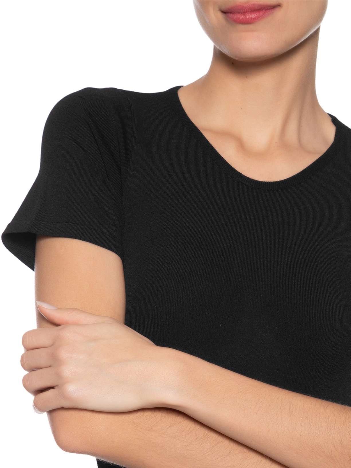 Body Feminino Preto Giomei