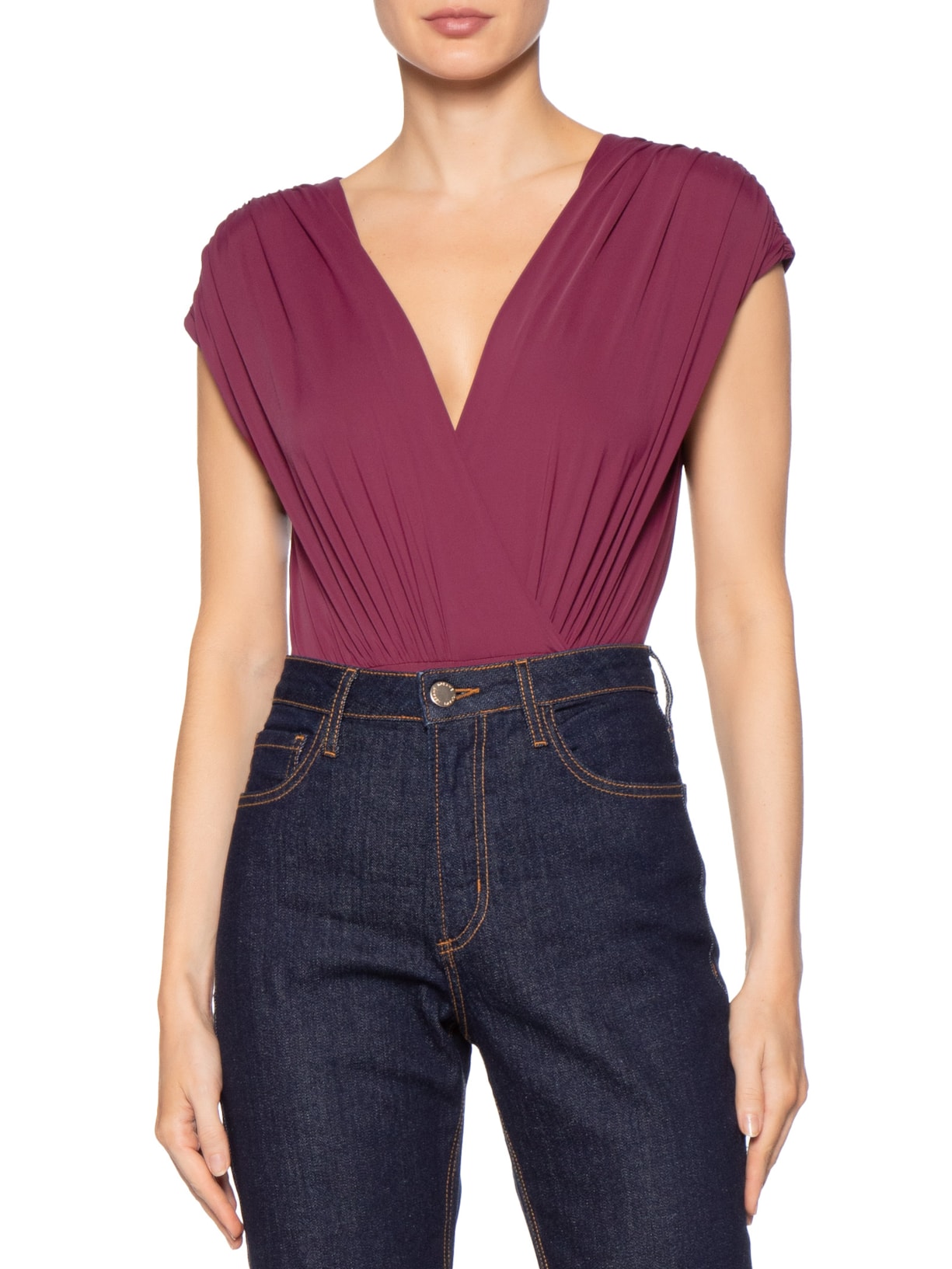 Body Feminino Priscila Vermelho Iorane