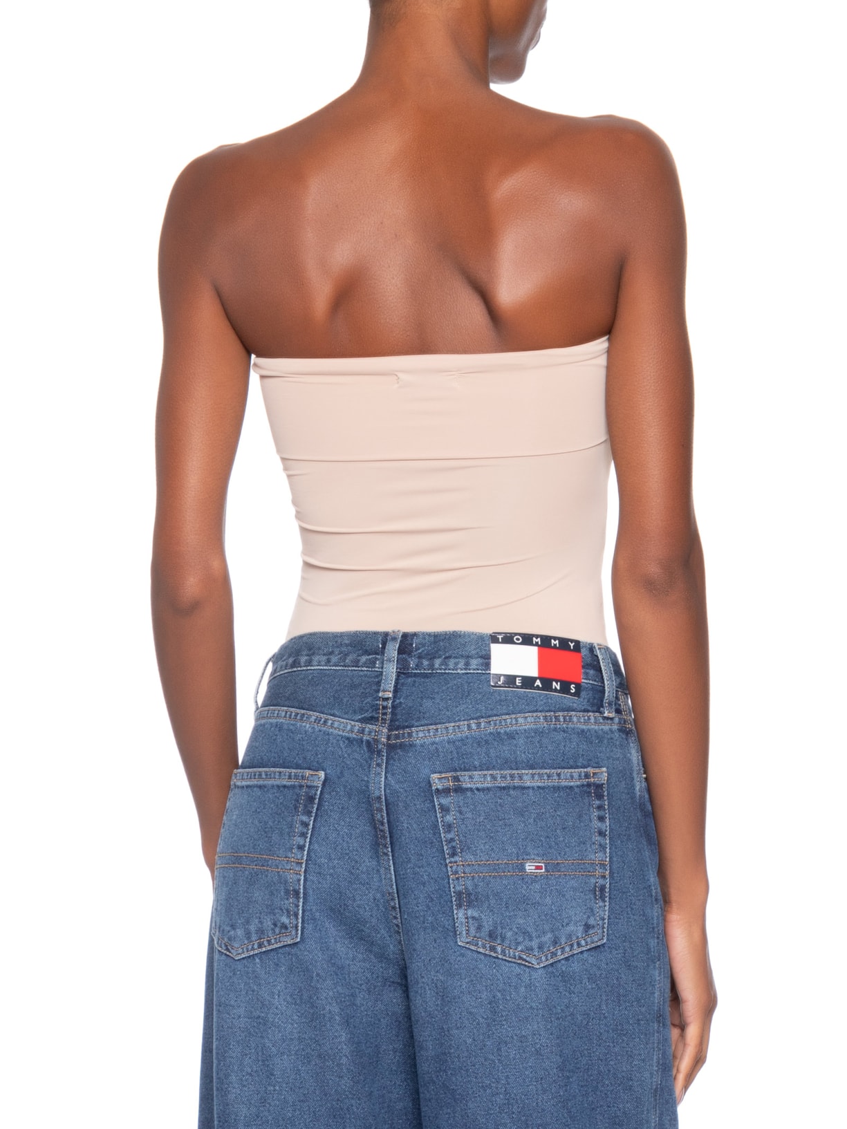 Body Feminino Tomara que Caia em Poliamida – Bege Market 33